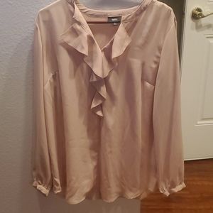 Peach blouse